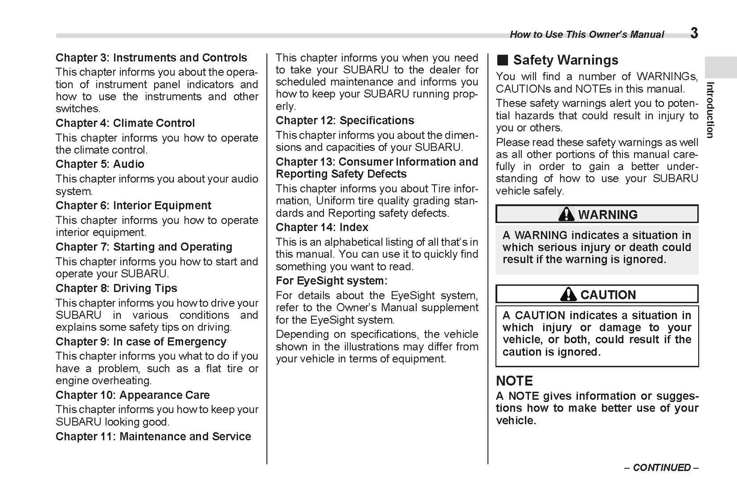 2022 Subaru BRZ Owner's Manual | English