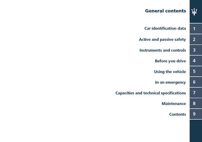 2004 Maserati Spyder Owner's Manual | English