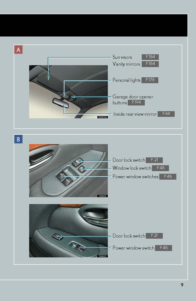 2008 Lexus SC 430 Bedienungsanleitung | Englisch