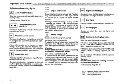 1991 BMW 8 Series Owner's Manual | English