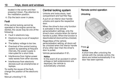 2022-2023 Vauxhall Astra Owner's Manual | English