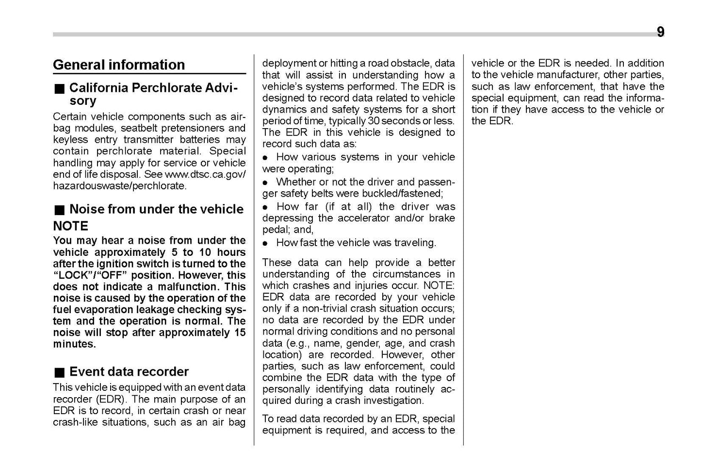 2020 Subaru Crosstrek Owner's Manual | English