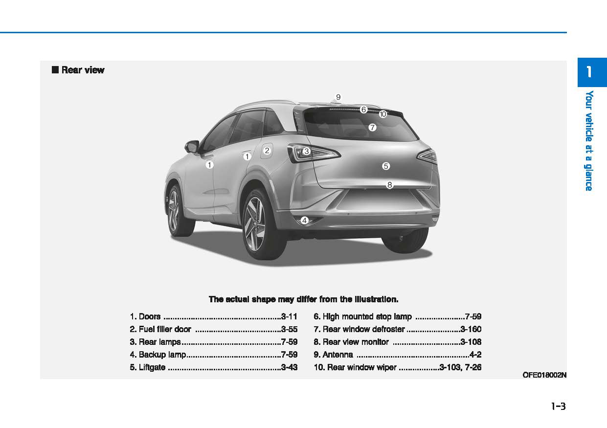 2019 Hyundai Nexo Bedienungsanleitung | Englisch