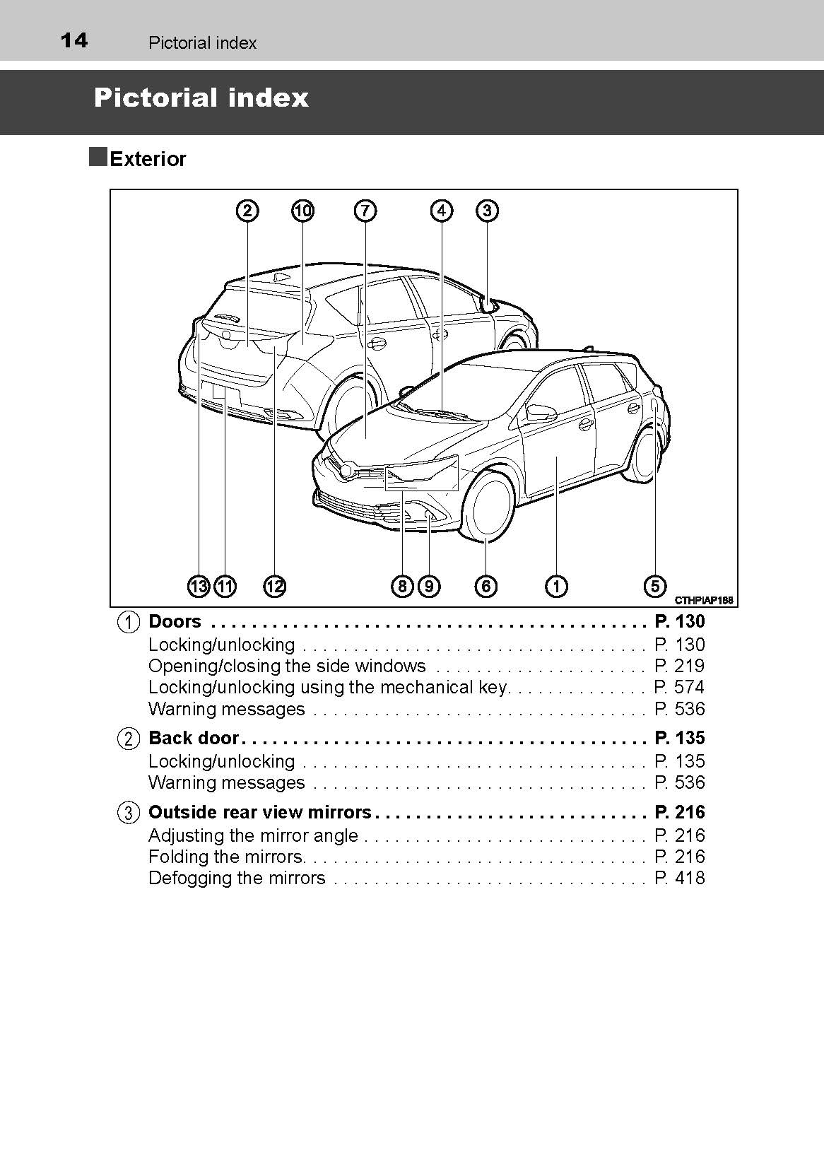 2018-2019 Toyota Auris Hybrid Owner's Manual | English