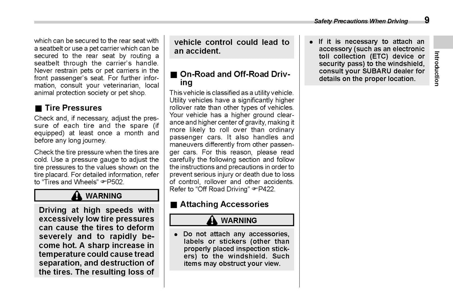 2022 Subaru Legacy/Outback Owner's Manual | English