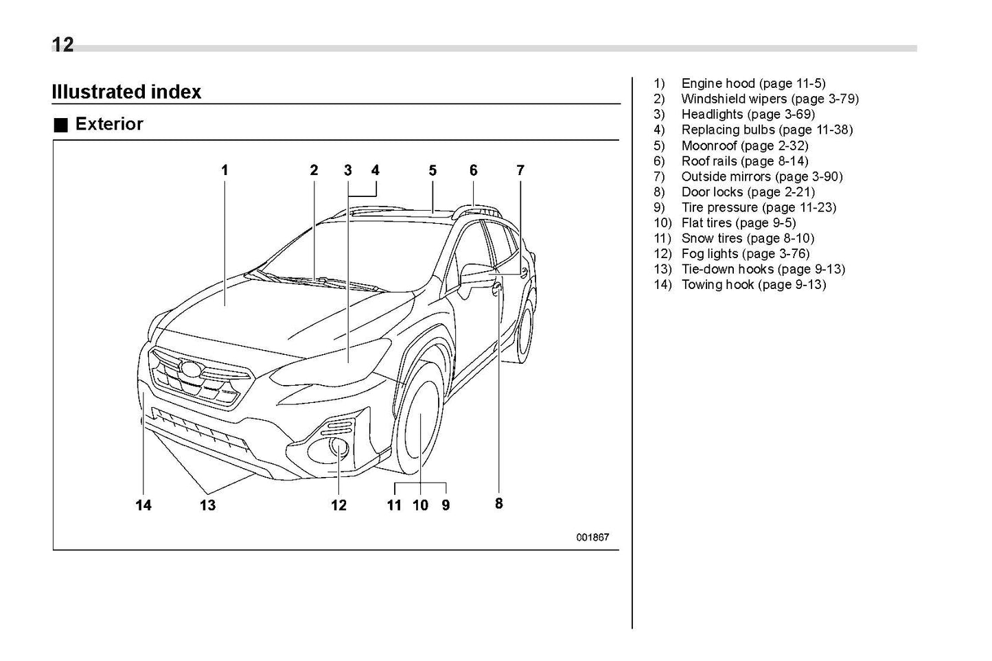 2021 Subaru Crosstrek Bedienungsanleitung | Englisch