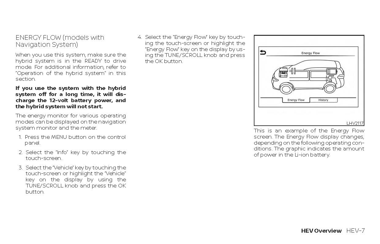 2019 Nissan Rogue Hybrid Owner's Manual | English