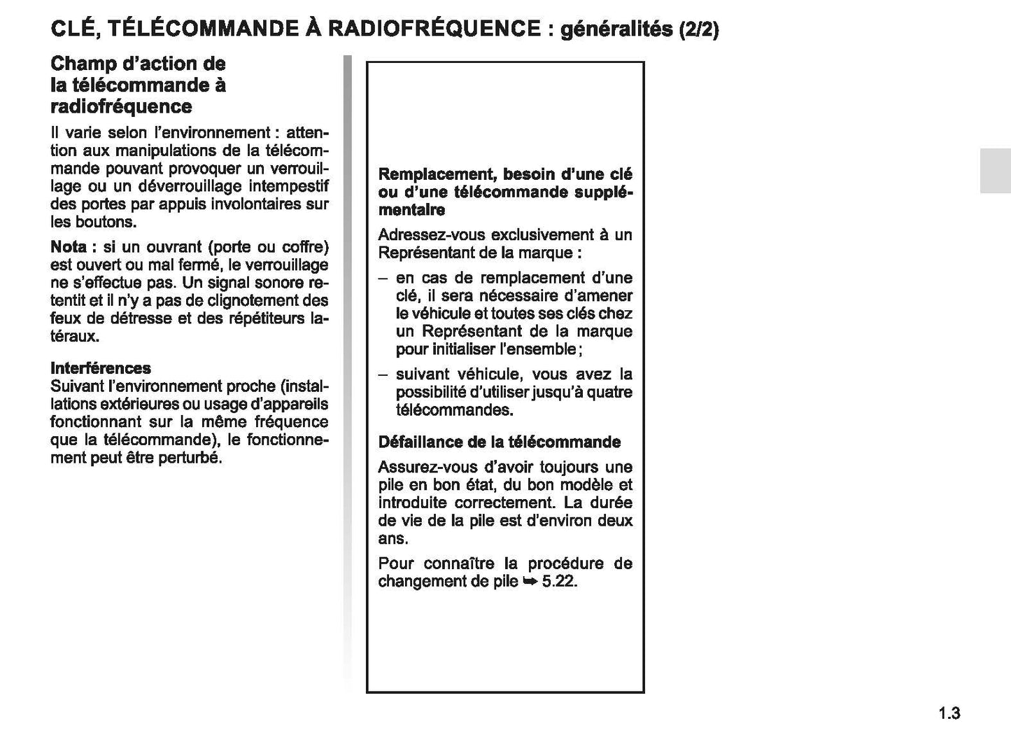 2022-2023 Renault Captur Owner's Manual | French