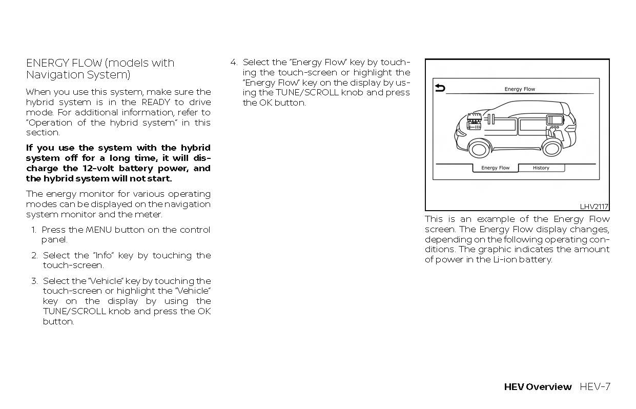 2018 Nissan Rogue Hybrid Owner's Manual | English