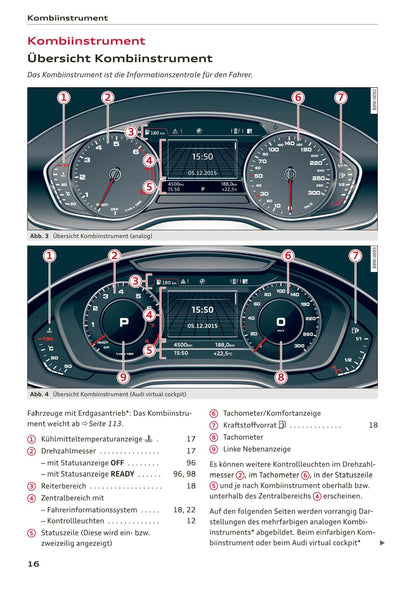 2017-2020 Audi A5/A5 Cabriolet/A5 Coupé/A5 Sportback/A5 Sportback g-tron Owner's Manual | German