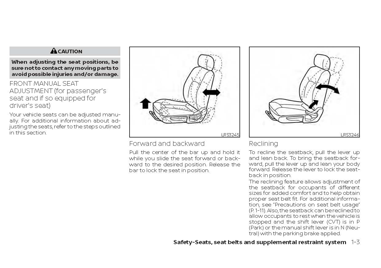 2021 Nissan Sentra Owner's Manual | English