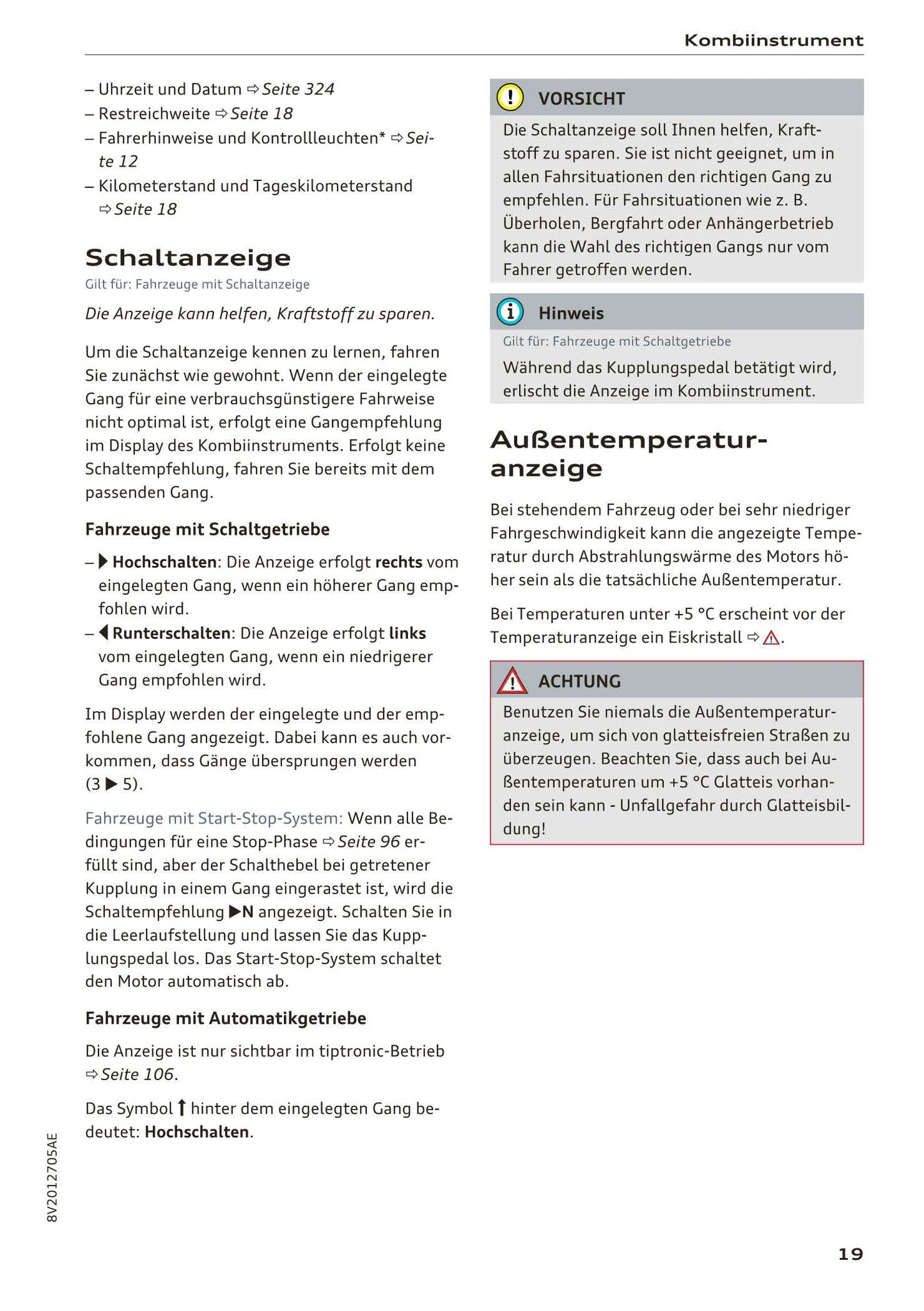 2016-2018 Audi A3 Bedienungsanleitung | Deutsch