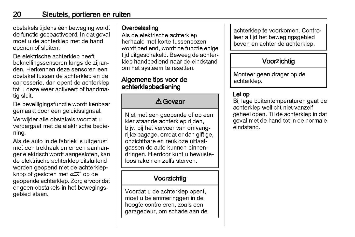 2022 Opel Astra Owner's Manual | Dutch