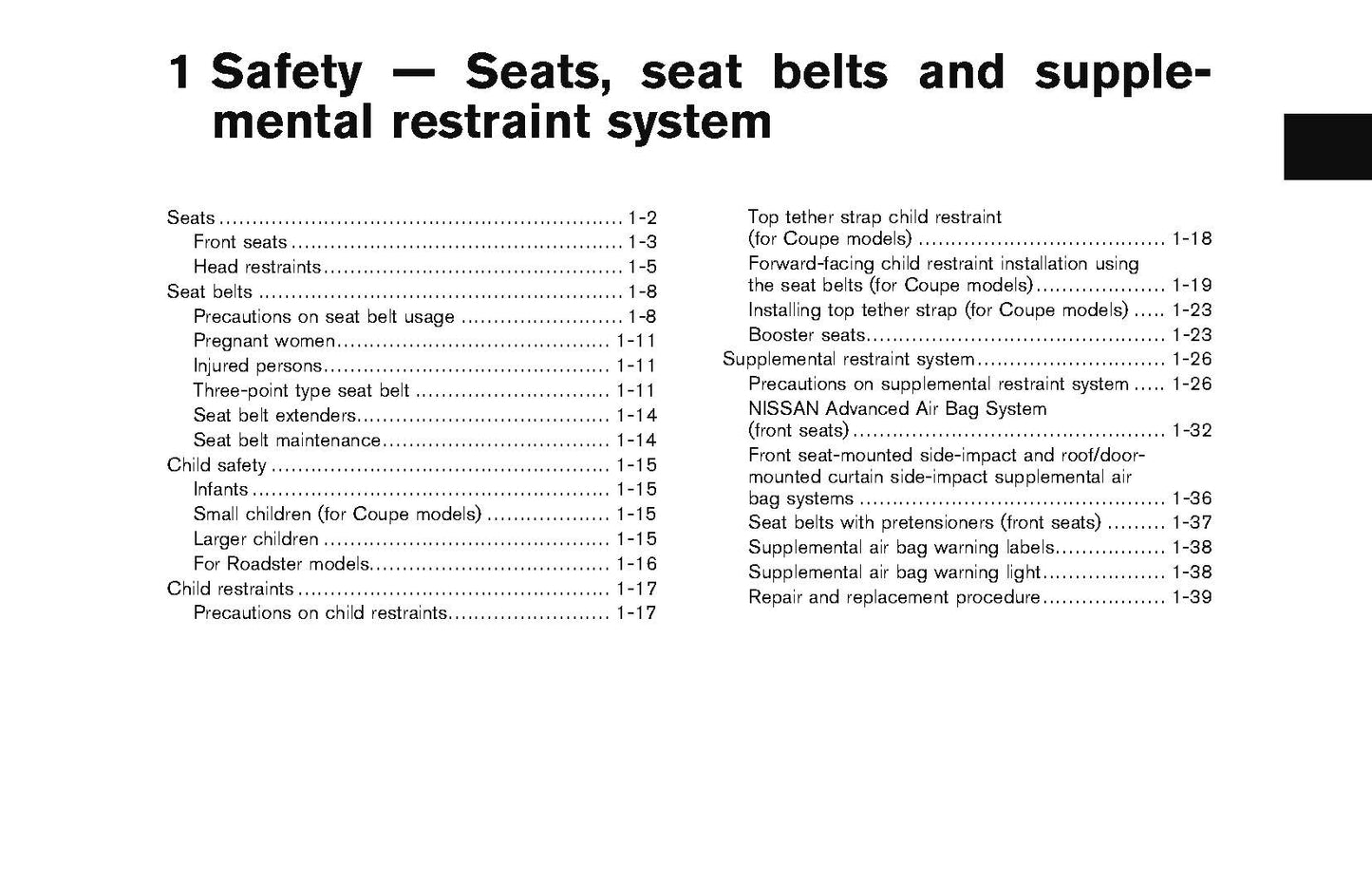 2011 Nissan 370Z Owner's Manual | English