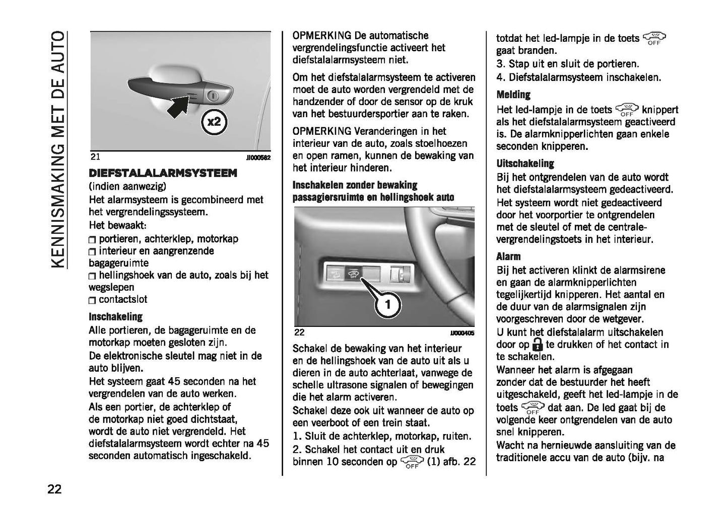 2022-2023 Jeep Avenger Bedienungsanleitung | Niederländisch