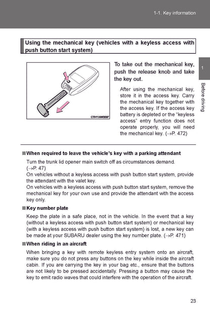 2020 Subaru BRZ Owner's Manual | English