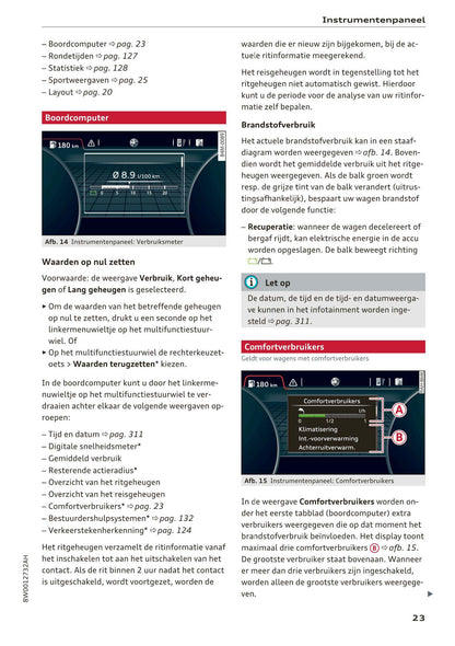 2018-2019 Audi A4/RS 4/S4 Bedienungsanleitung | Niederländisch