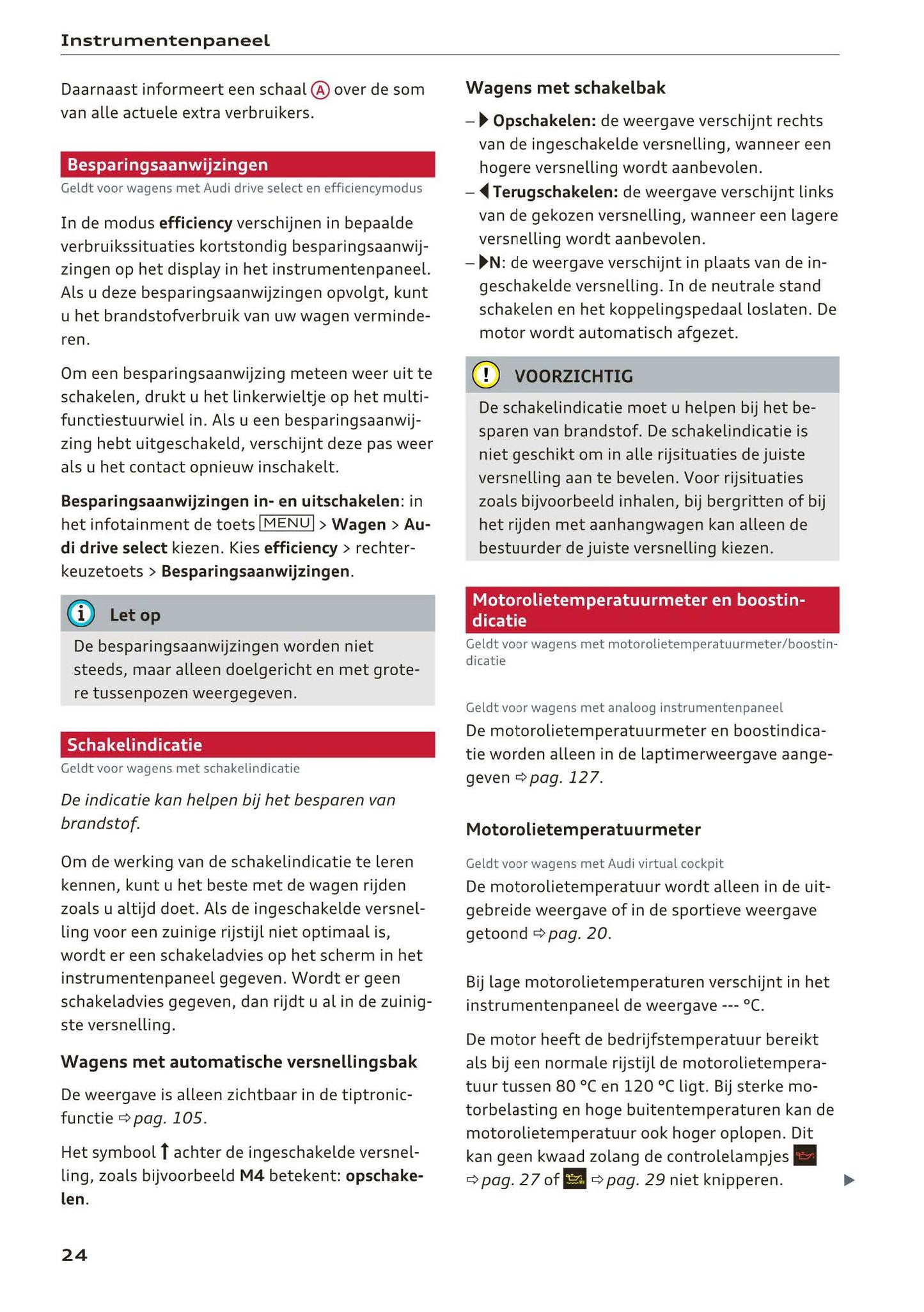 2018-2019 Audi A4/RS 4/S4 Bedienungsanleitung | Niederländisch