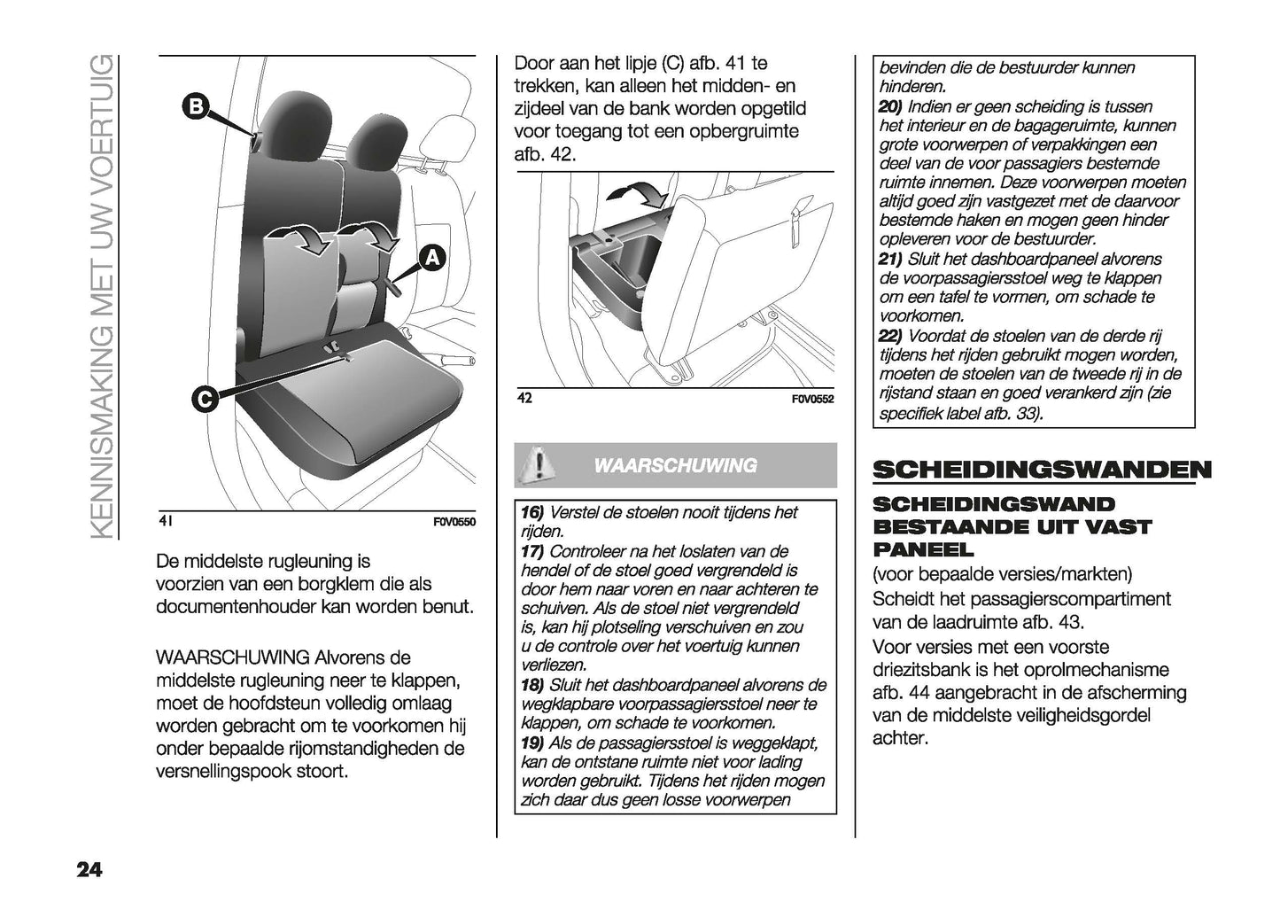 2022-2023 Fiat Doblo Bedienungsanleitung | Niederländisch