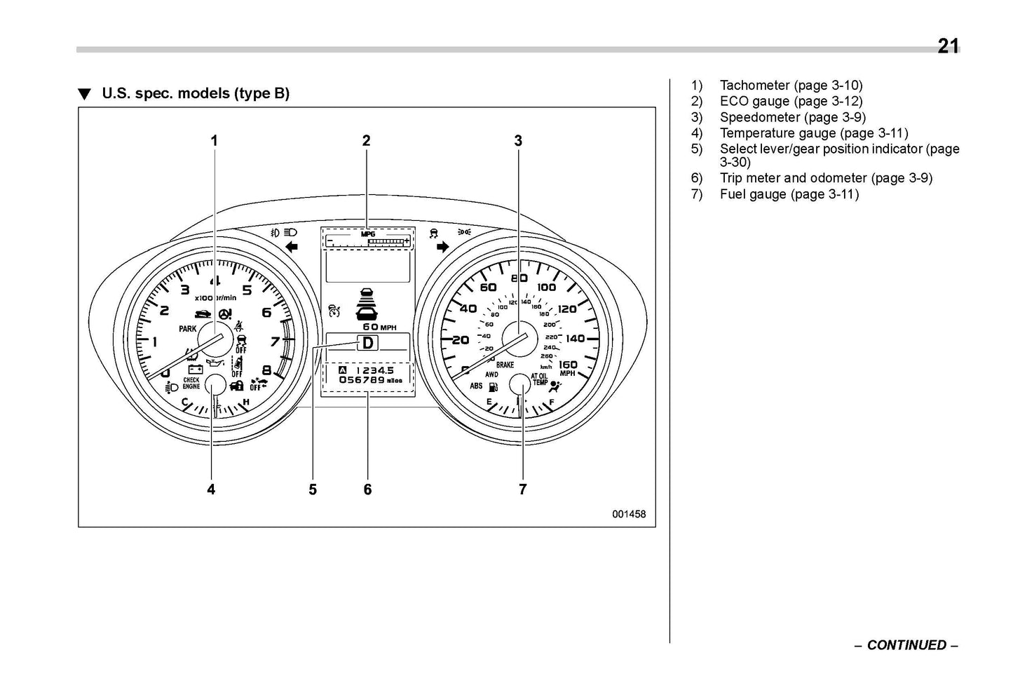 2019 Subaru Legacy/Outback Owner's Manual | English