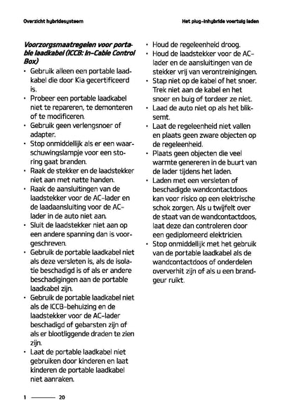 2021-2022 Kia Sorento Owner's Manual | Dutch