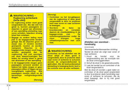 2009-2010 Hyundai ix55 Owner's Manual | Dutch