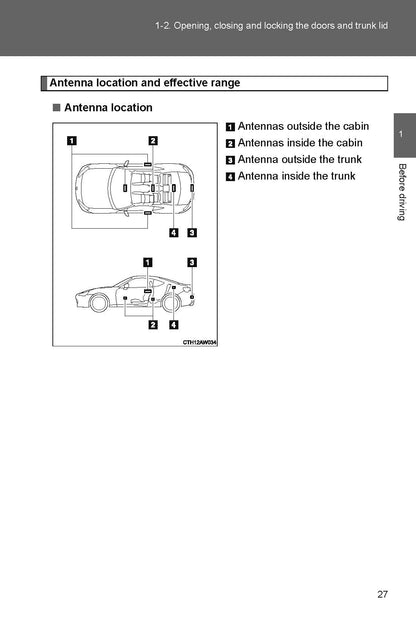 2020 Subaru BRZ Owner's Manual | English