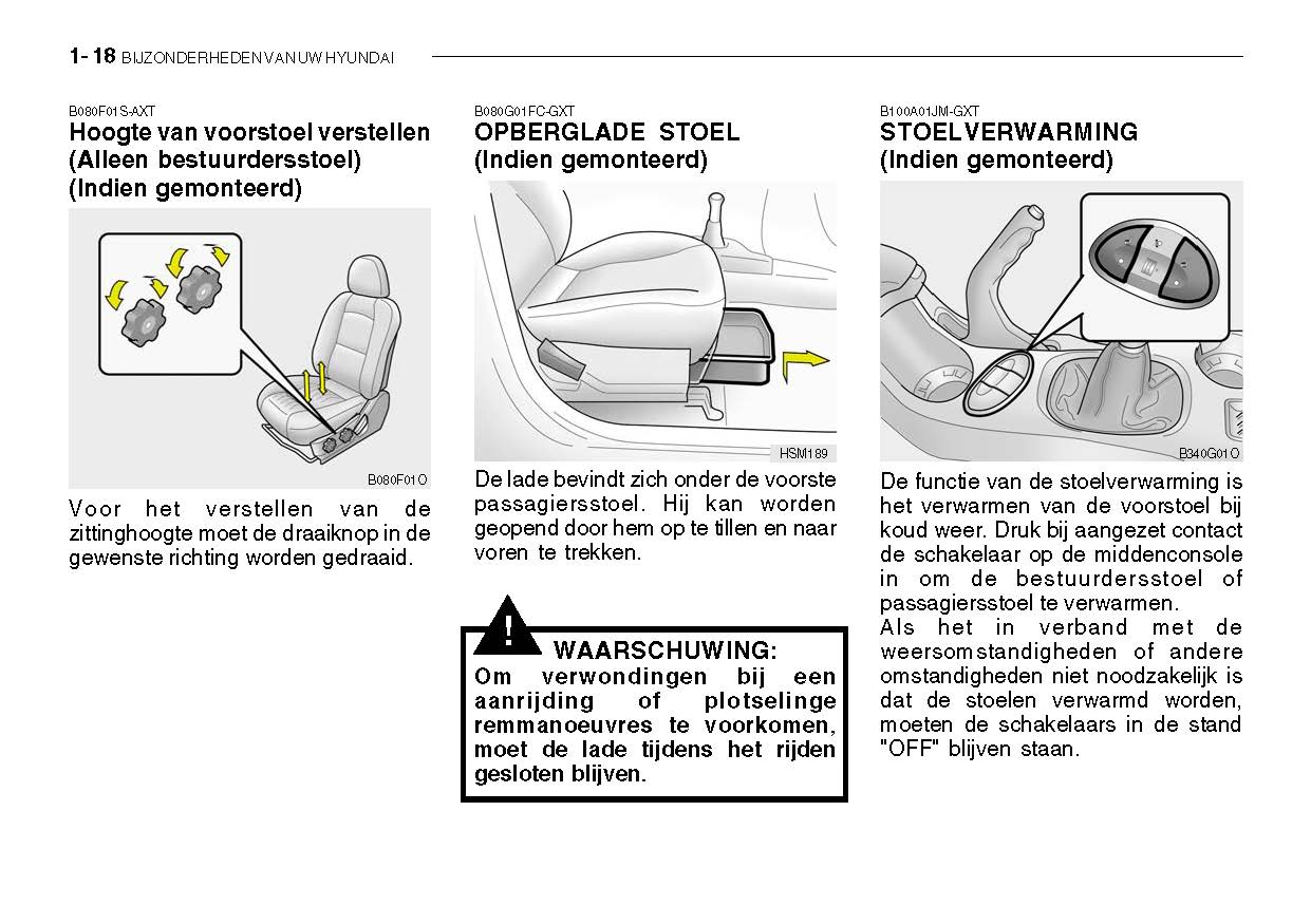 2005-2006 Hyundai Santa Fe Bedienungsanleitung | Niederländisch