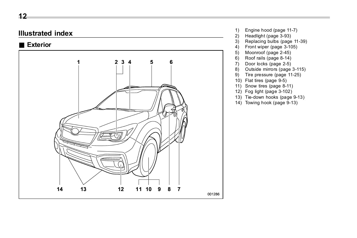 2017 Subaru Forester Owner's Manual | English