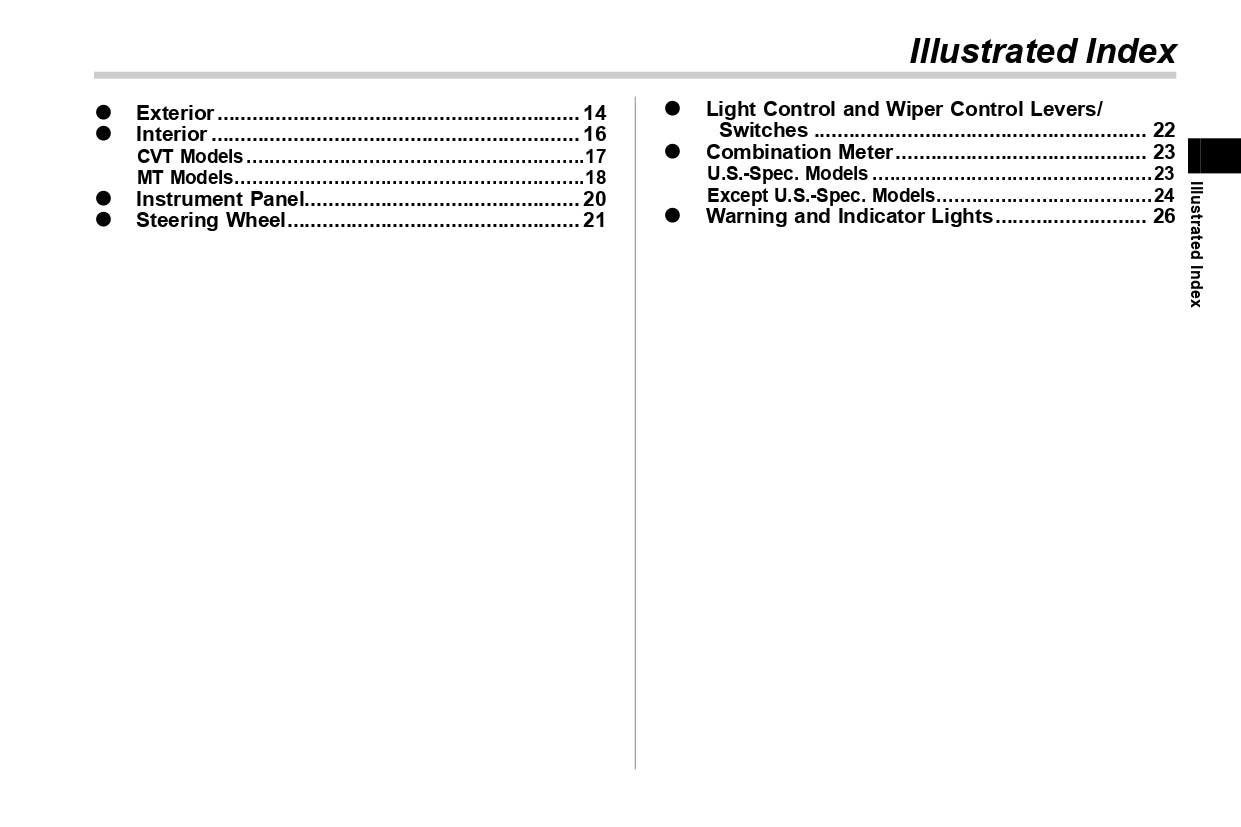 2022 Subaru WRX Owner's Manual | English