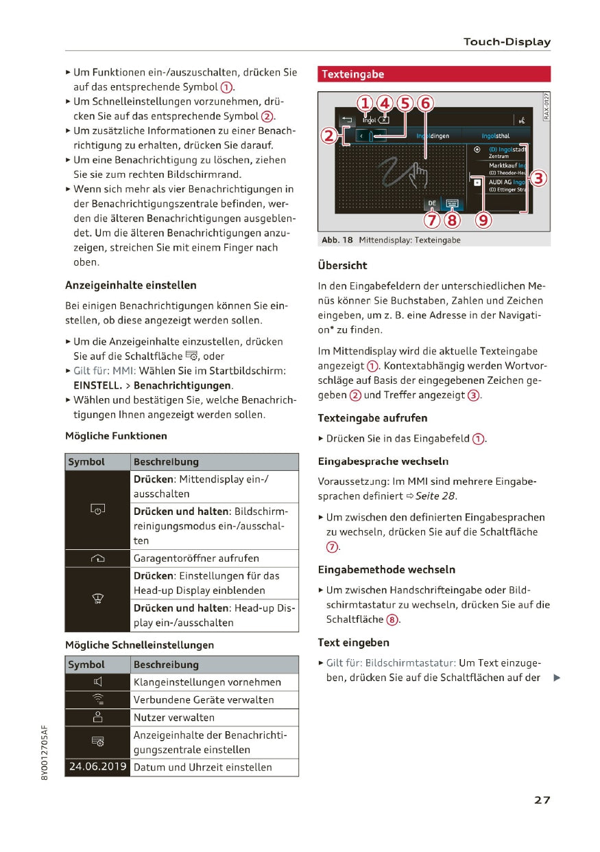 2020-2023 Audi A3 Owner's Manual | German